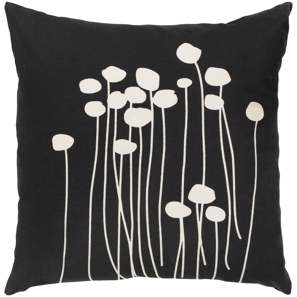 Lerba Sanctuary Meadow Floral Collection 16-inch Decorative Pillow 